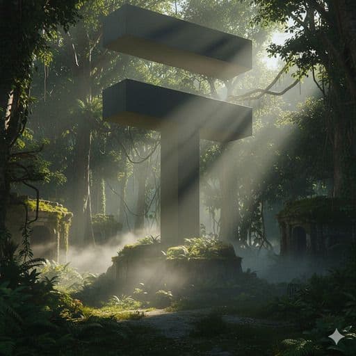₸ monolith artwork