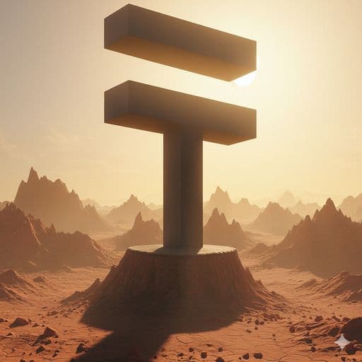 ₸ monolith artwork