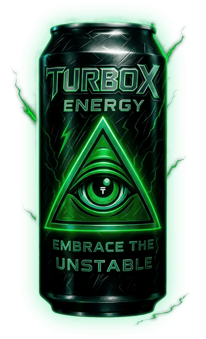 A can of TurboX Energy: Embrace the Unstable